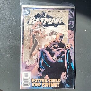 Batman 613. Jim Lee Cover. Poster Child For Crime. DC Comics. May 2003